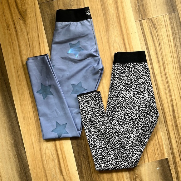 ultracor Pants - Ultracor Bundle (2 Pairs) Size Small Blue Star and Silver Leopard